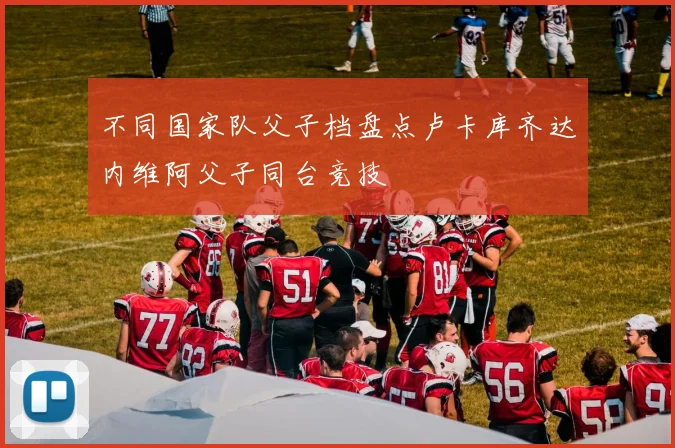 不同国家队父子档盘点卢卡库齐达内维阿父子同台竞技